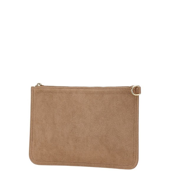 Louis Vuitton suede pouch gray - Picture 1 of 8